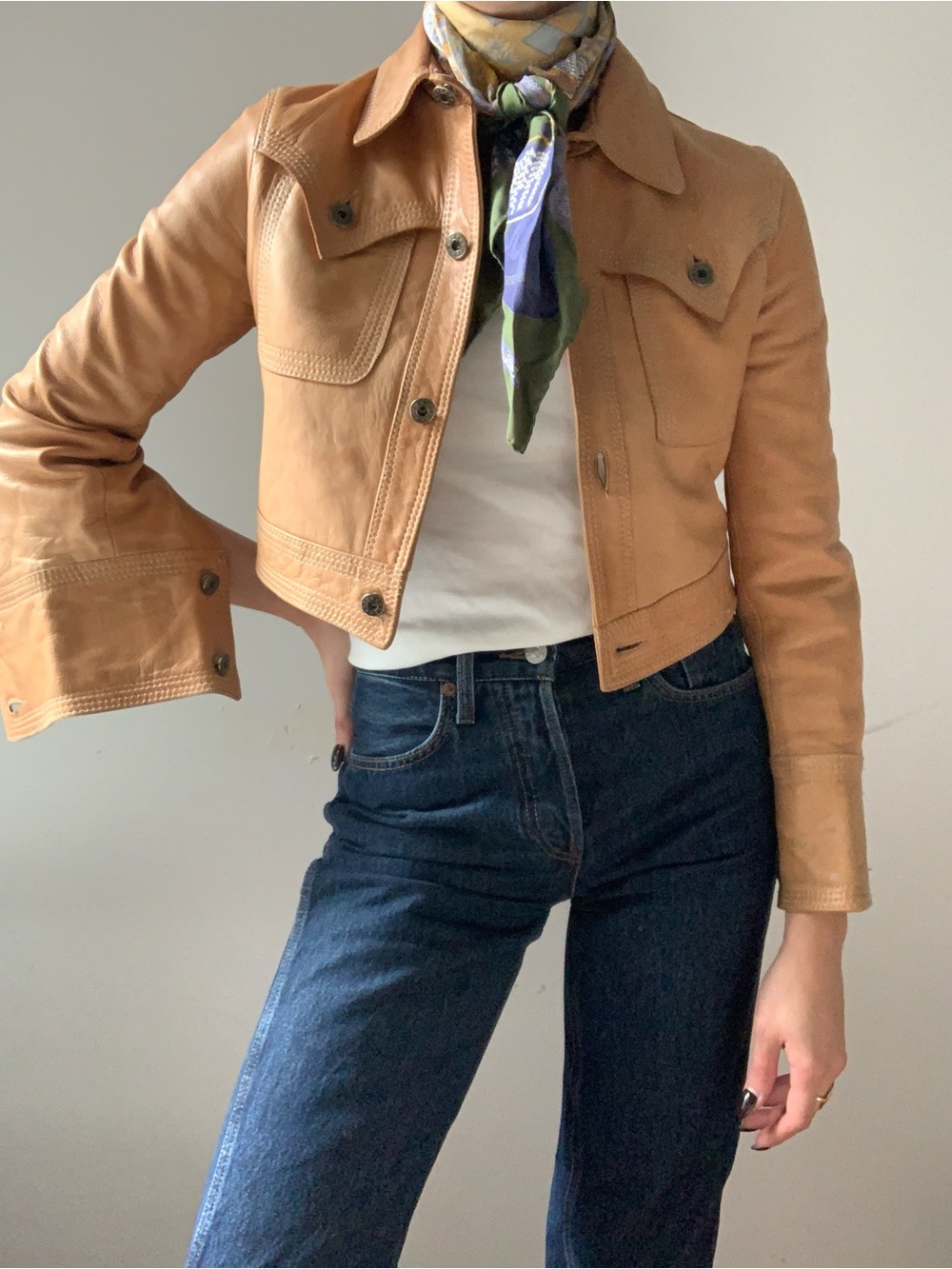Vintage Italian Leather Jacket